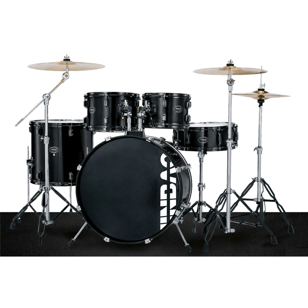 BATERÍA JINBAO BOMBO DE 20" NEGRO METALIZADO