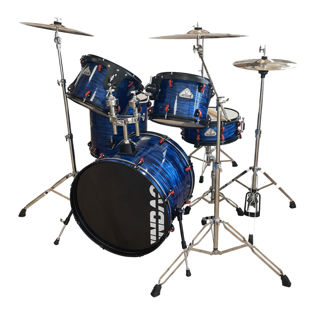 BATERÍA JINBAO BOMBO 22" AZUL
