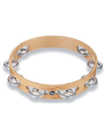 Panderetas Pro 10in Single Row TambourinAluminio
