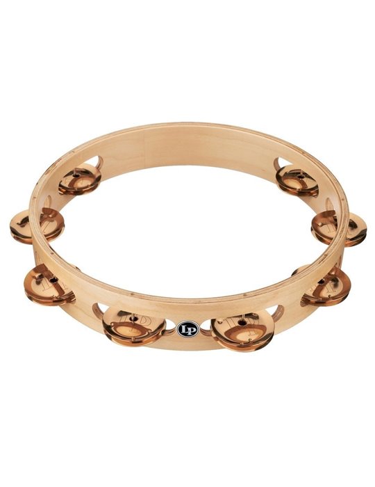 Panderetas Pro 10in Single Row TambourinBronce