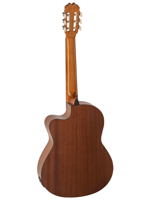 GUITARRA CLÁSICA ADMIRA ALBA 4/4 ELECTRIFICADA CON CUTAWAY SERIE INICIACIÓN BRILLO