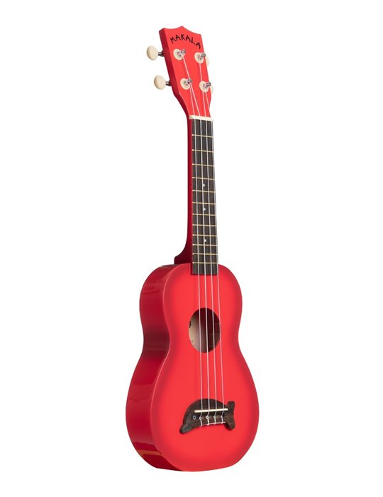 UKELELE SOPRANO MAKALA ROJO SOMBREADO SERIE DELFÍN