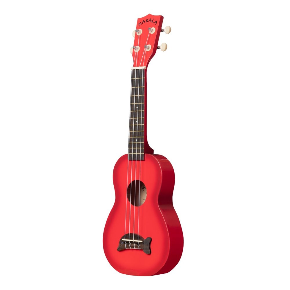 UKELELE SOPRANO MAKALA ROJO SOMBREADO SERIE DELFÍN