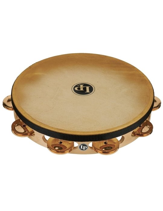 Panderetas Pro 10in Single Row with Head10" Bronce con cabeza