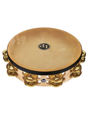 Panderetas Pro 10in Double Row With Head10" Latón