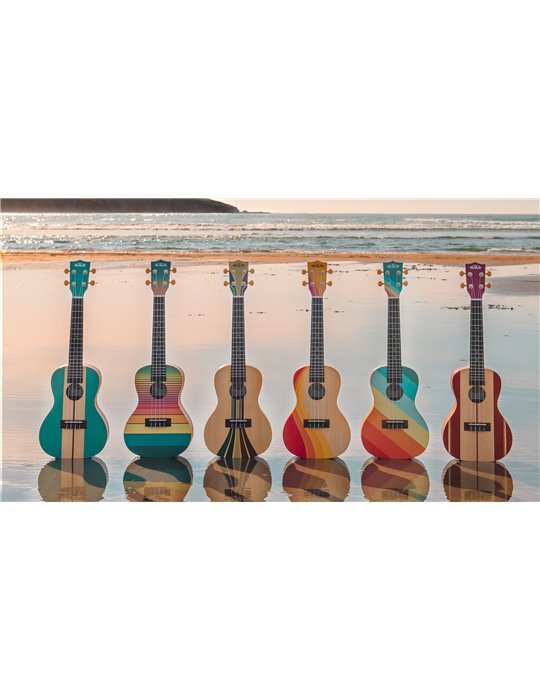 UKELELE KALA CONCIERTO SERIE SURF SURFS UP