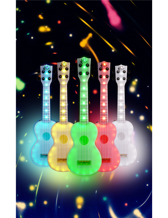 UKELELE SOPRANO LED 10 COLORS