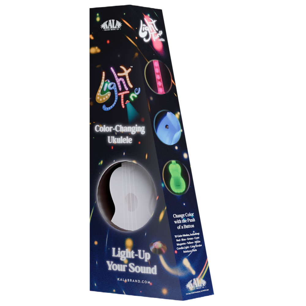 UKELELE SOPRANO LED 10 COLORS