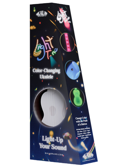 UKELELE SOPRANO LED 10 COLORS
