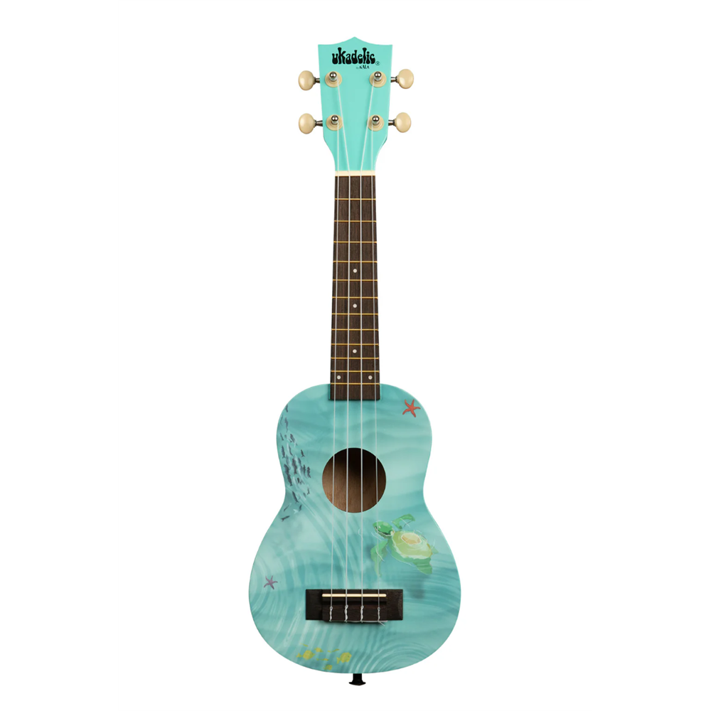 UKELELE SOPRANO SERIE UKADELIC GRAPHIC TOP