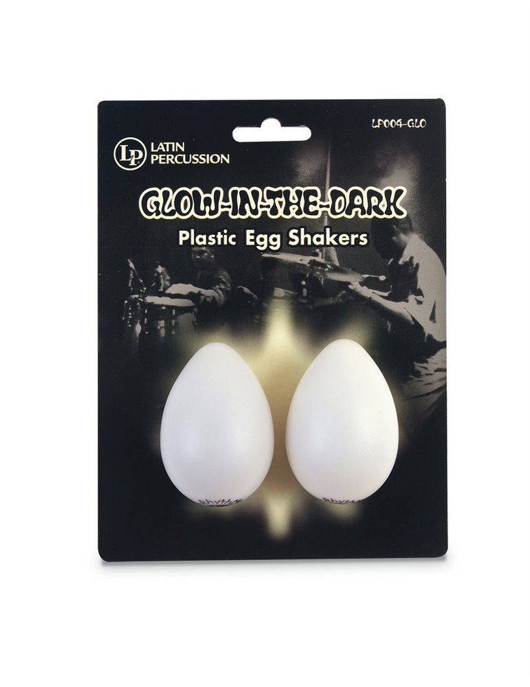Shaker Egg Shaker  Brilla en la oscuridadEgg Shaker, 1 par