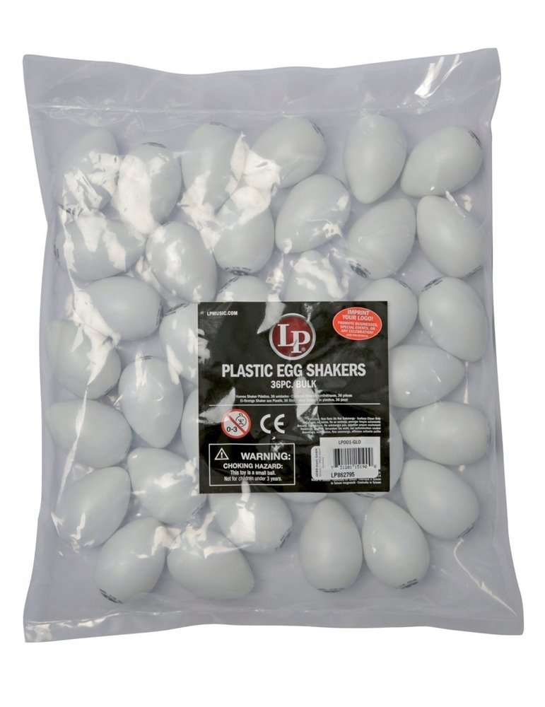 Shaker Egg Shaker  Brilla en la oscuridadEgg shaker, 36 unidades