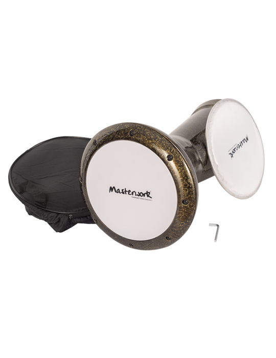 DARBUKA MARTELEADA MASTERWORK DORADA 420D