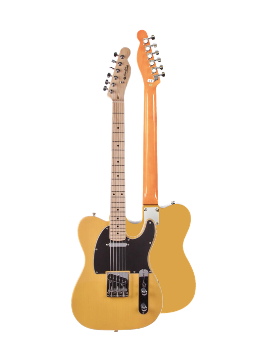 GUITARRA ELÉCTRICA PRODIPE SERIE TC80-MA TELECASTER BUTTERSCOTCH