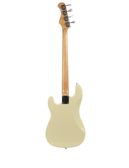 BAJO ELÉCTRICO PRECISIÓN BASS DE PRODIPE SERIE PB80 BLANCO VINTAGE