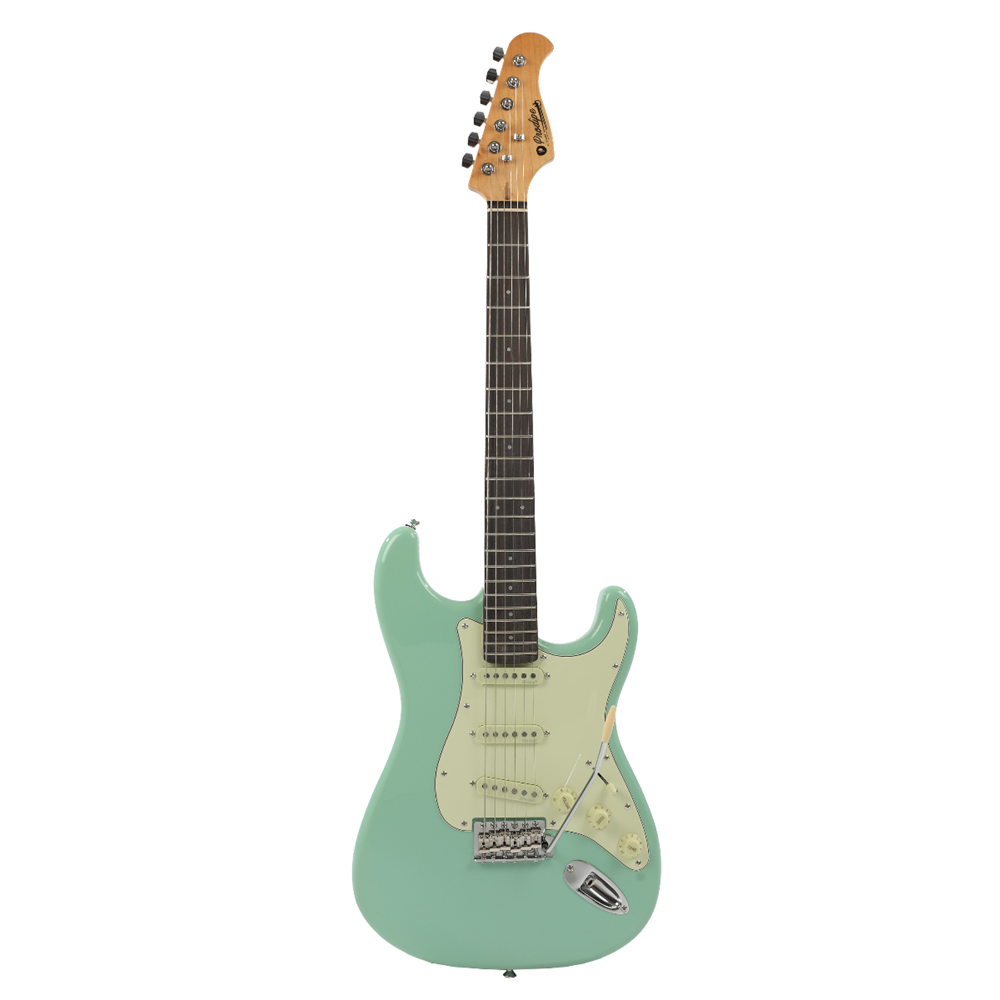 GUITARRA ELÉCTRICA PRODIPE SERIE ST80-MA STRATOCASTER SURF GREEN