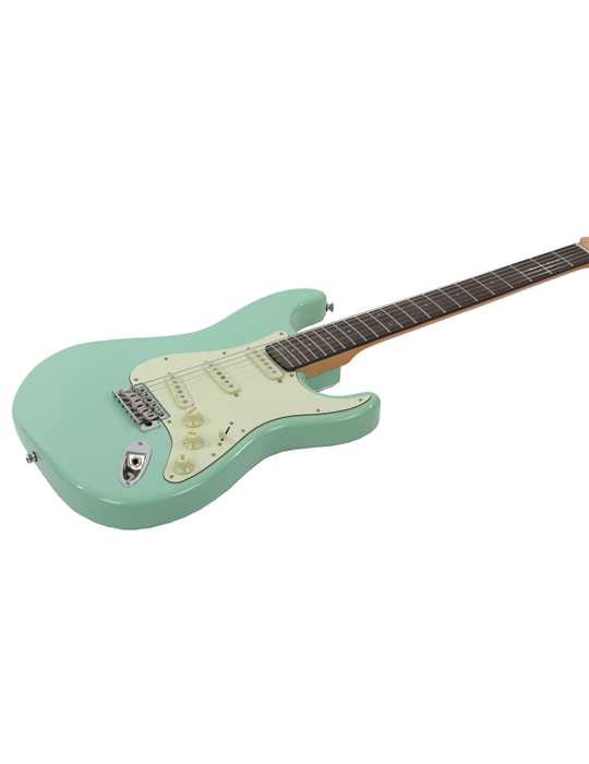 GUITARRA ELÉCTRICA PRODIPE SERIE ST80-MA STRATOCASTER SURF GREEN