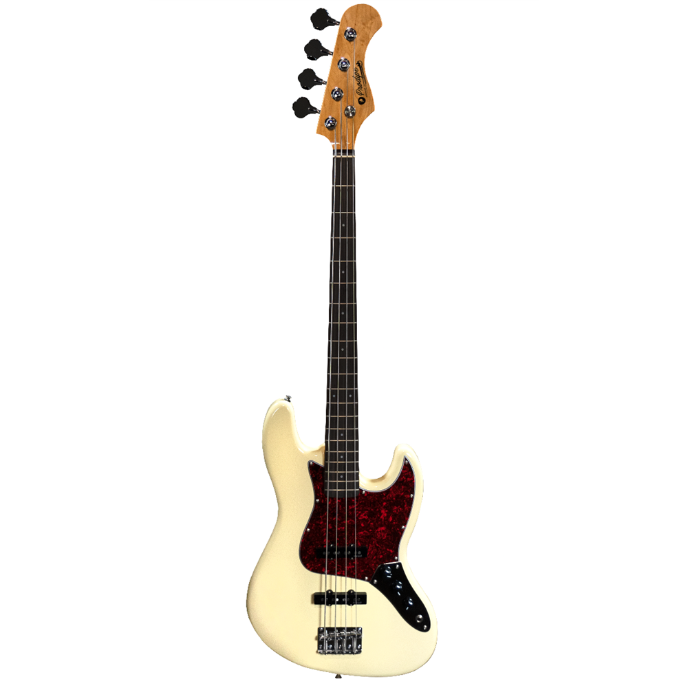 BAJO PRODIPE SERIE JB80-RA PRECISION BASS BLANCO VINTAGE