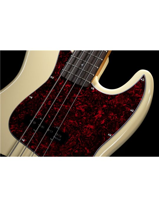 BAJO PRODIPE SERIE JB80-RA PRECISION BASS BLANCO VINTAGE