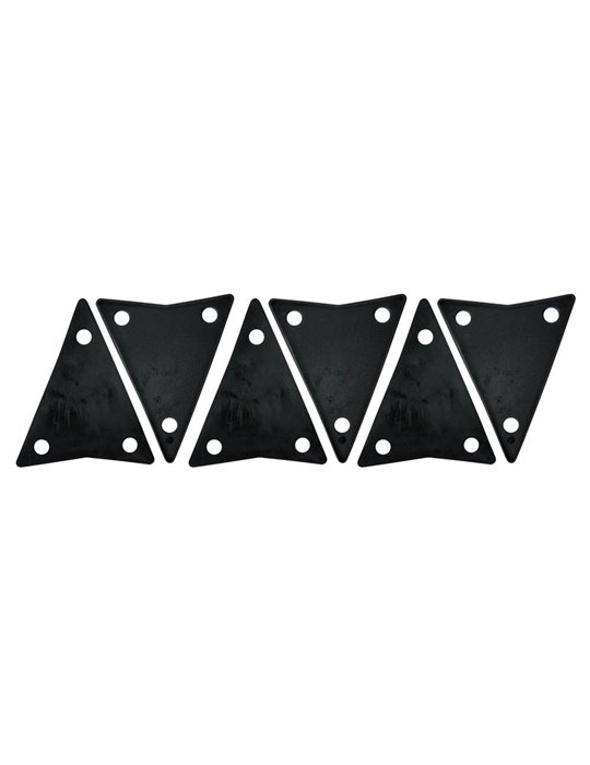 Conga Hardware Almohadilla de plástico para la placa lateralGalaxy (3-orificios)