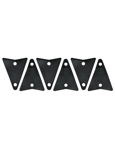 Conga Hardware Almohadilla de plástico para la placa lateralClassic (2-orificios)