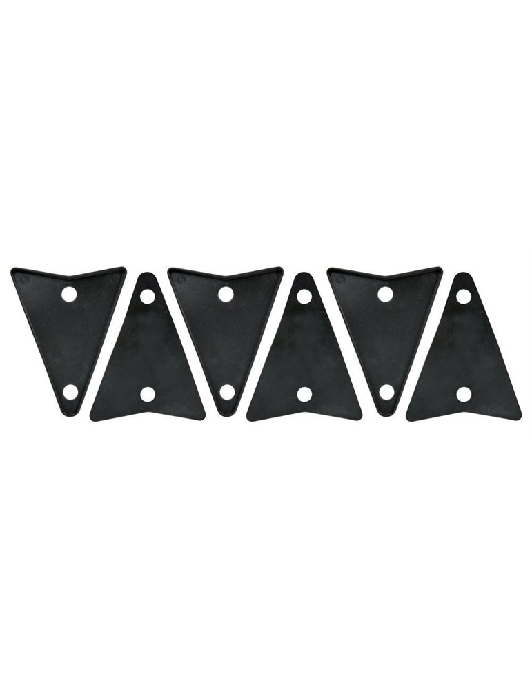 Conga Hardware Almohadilla de plástico para la placa lateralClassic (2-orificios)