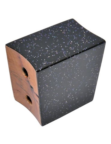 Bloque central Bongo Comfort Curve 7" & 8 1/2"Black Holo Skarkle