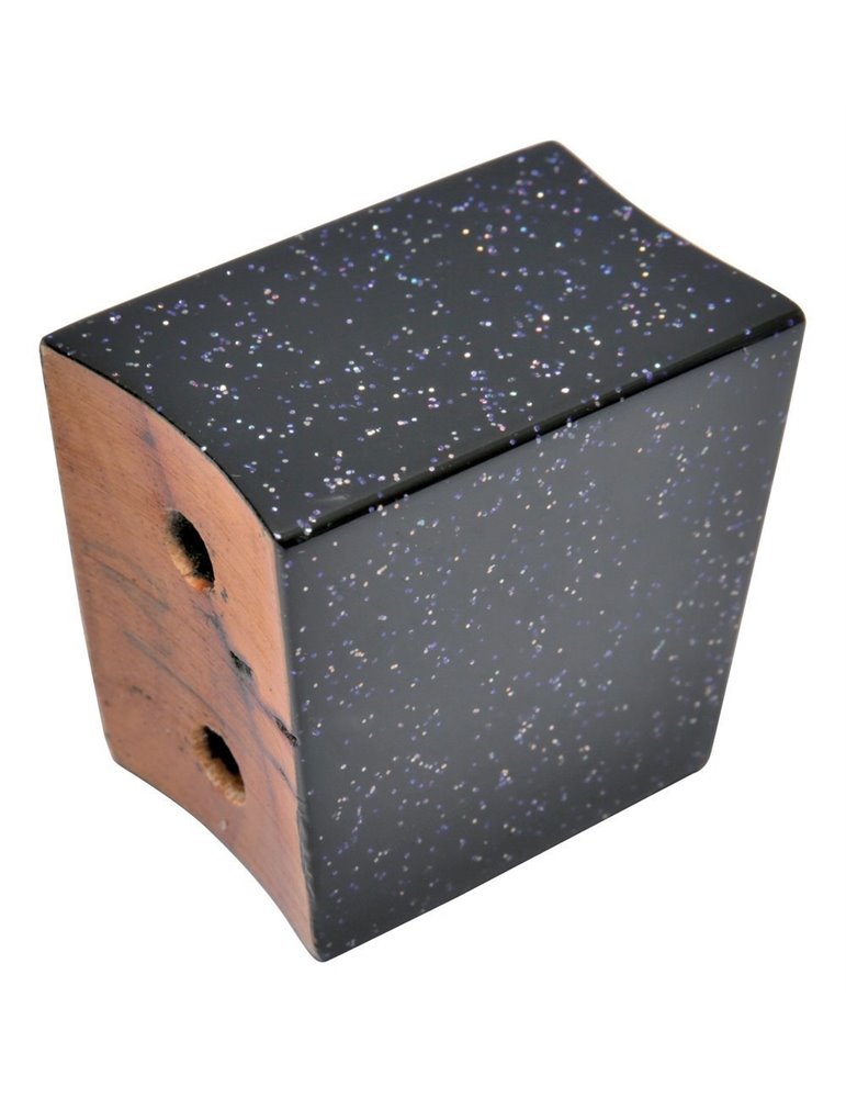 Bloque central Bongo Comfort Curve 7" & 8 1/2"Black Holo Skarkle