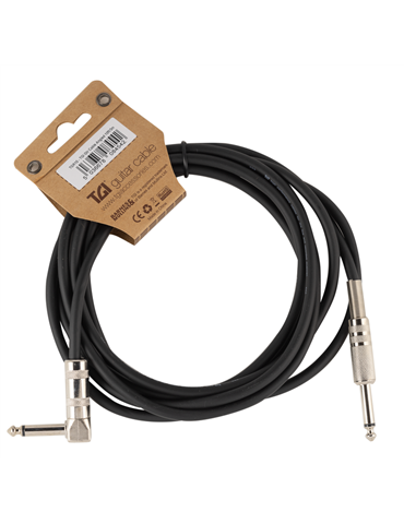 CABLE PARA GUITARRA TGI JACK-JACK ACODADO DE 3M