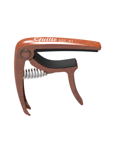 GGC-04 CEJILLA PARA GUITARRA CLASICA IMITACION MADERA GUITTO // JOYO 