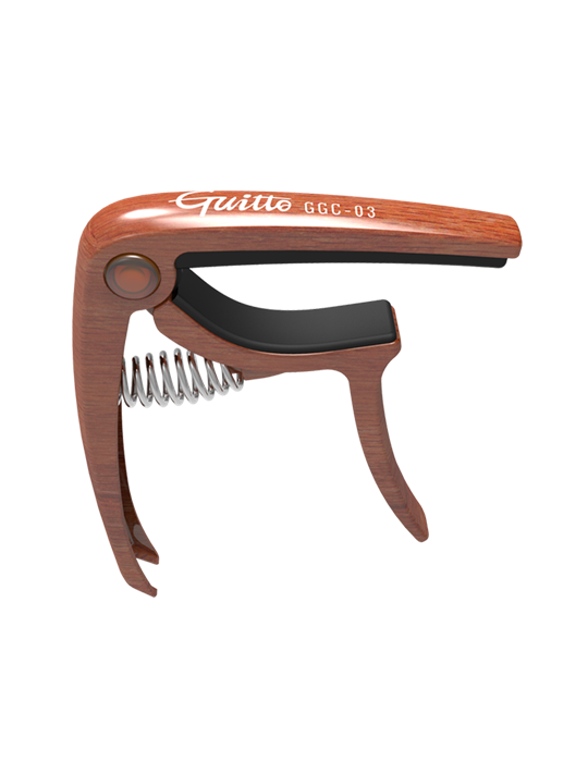 GGC-04 CEJILLA PARA GUITARRA CLASICA IMITACION MADERA GUITTO // JOYO 