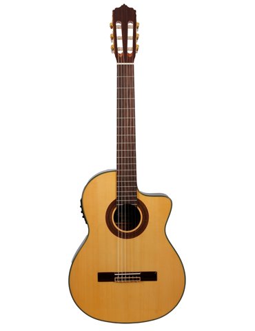 F80RS-CEQ - GUITARRA FLAMENCA JOSE GOMEZ AMPLIFICADA EN PALOSANTO