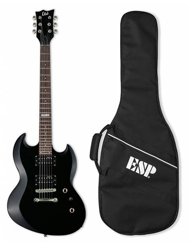 GUITARRA ELECTRICA LTD VIPER 10 BLACK BAG