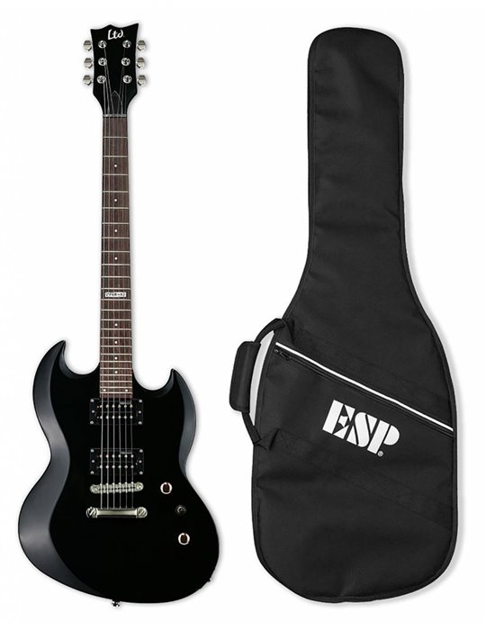 GUITARRA ELECTRICA LTD VIPER 10 BLACK BAG
