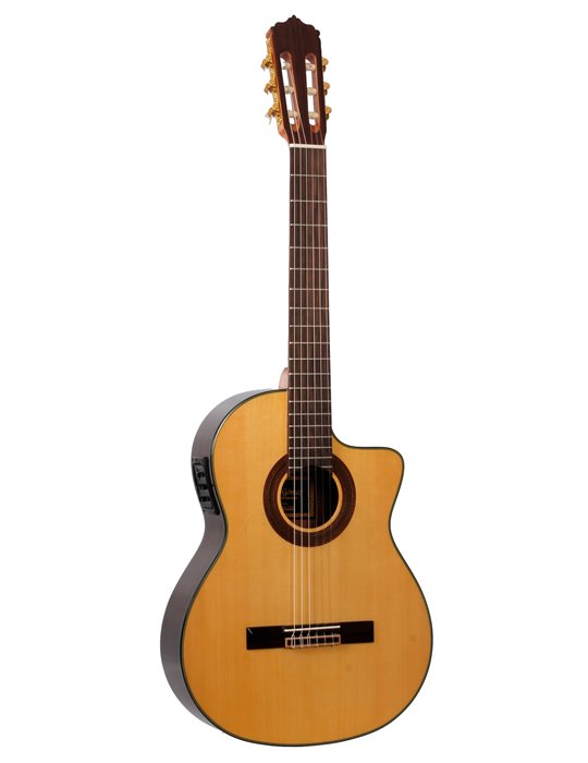 F80RS-CEQ - GUITARRA FLAMENCA JOSE GOMEZ AMPLIFICADA EN PALOSANTO