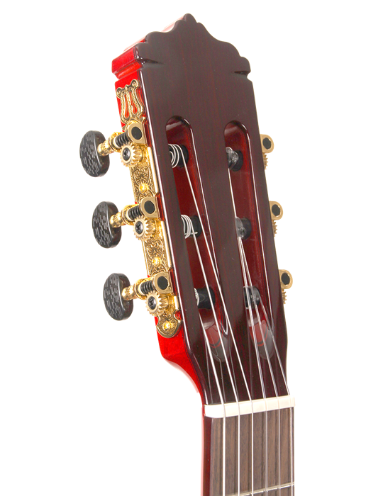 F90-R  - GUITARRA FLAMENCA JOSE GOMEZ SICOMORO TAPA SOLIDA ROJA  MODELO 2025