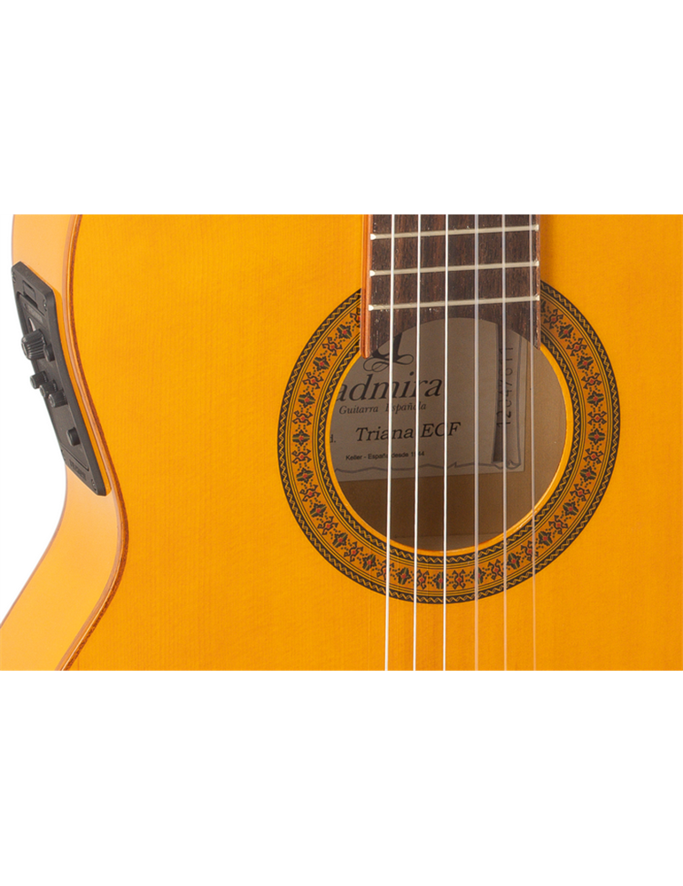 GUITARRA CLÁSICA ADMIRA TRIANA SERIE FLAMENCO ELECTRIFICADA CUTAWAY FISHMAN