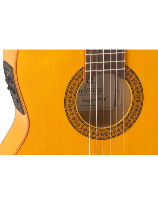 GUITARRA CLÁSICA ADMIRA TRIANA SERIE FLAMENCO ELECTRIFICADA CUTAWAY FISHMAN