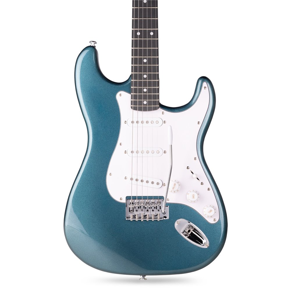 MAX GUITARRA ELÉCTRICA PETROL VERDE