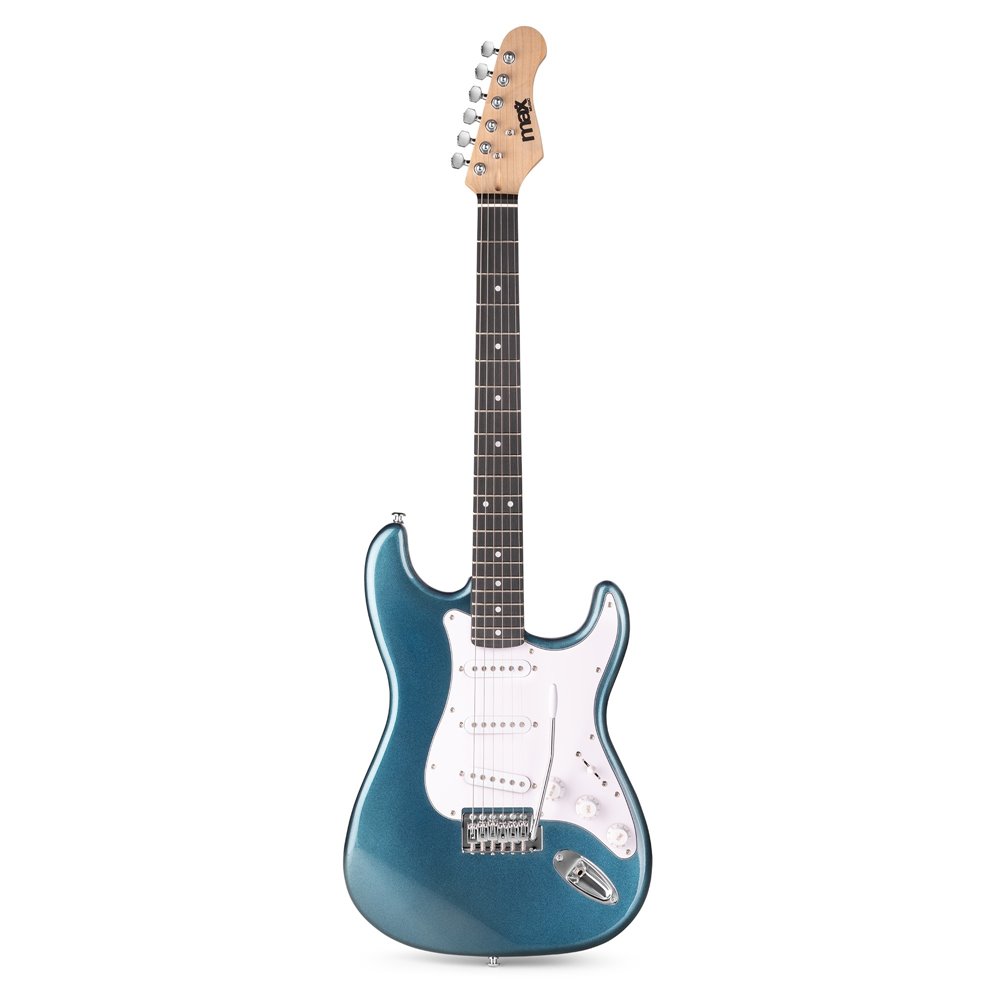 MAX GUITARRA ELÉCTRICA PETROL VERDE