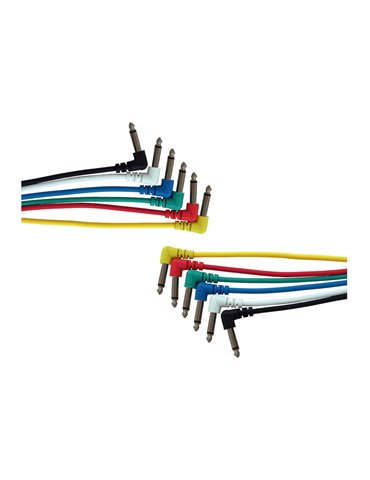 AMS CABLE CON CONECTORES JACK ¼''. 40 cm.