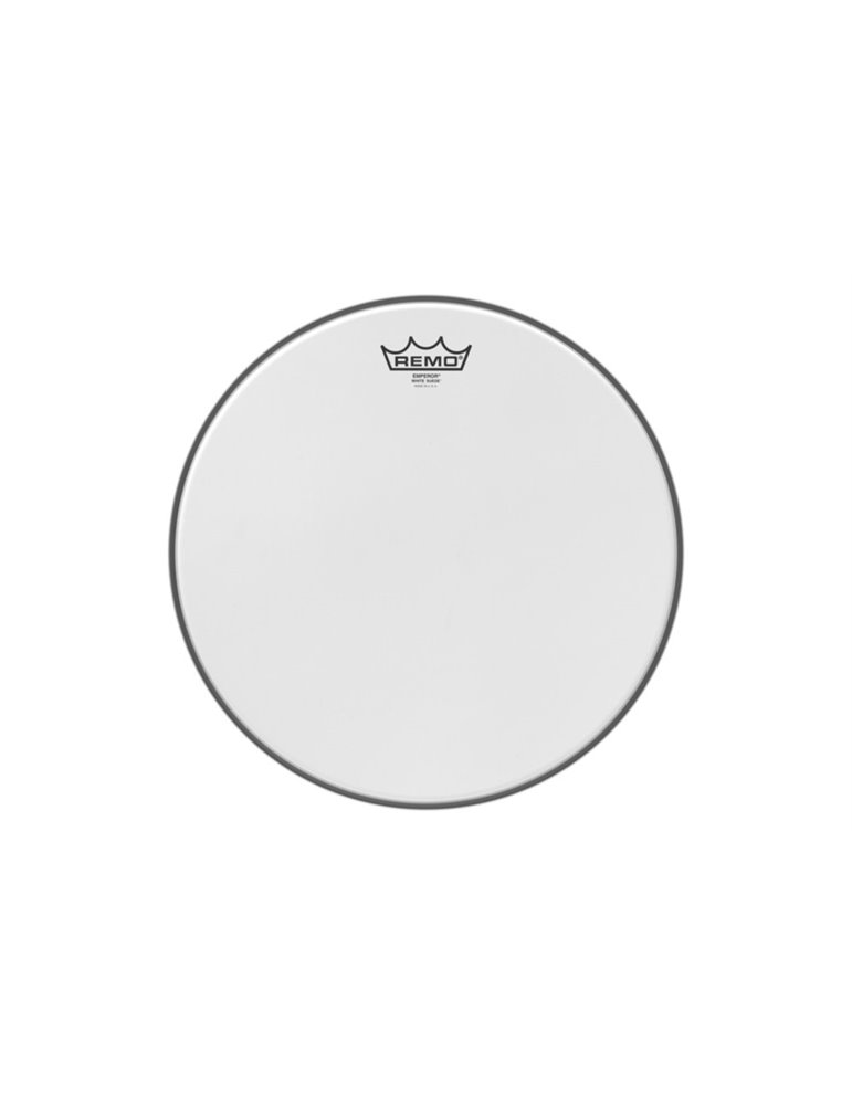 Parche Emperor White Suede14" BE-0814-WS