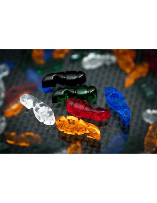 Tuner Fish Lug Locks Clear 4 Pack