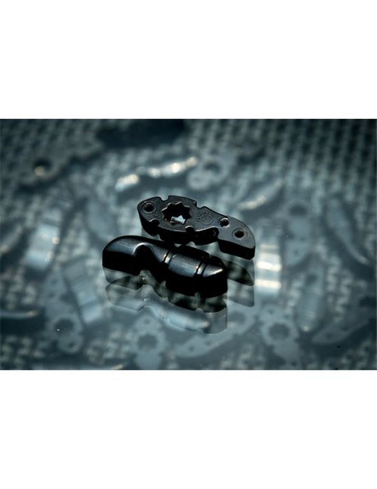 Tuner Fish Lug Locks Black 4 Pack