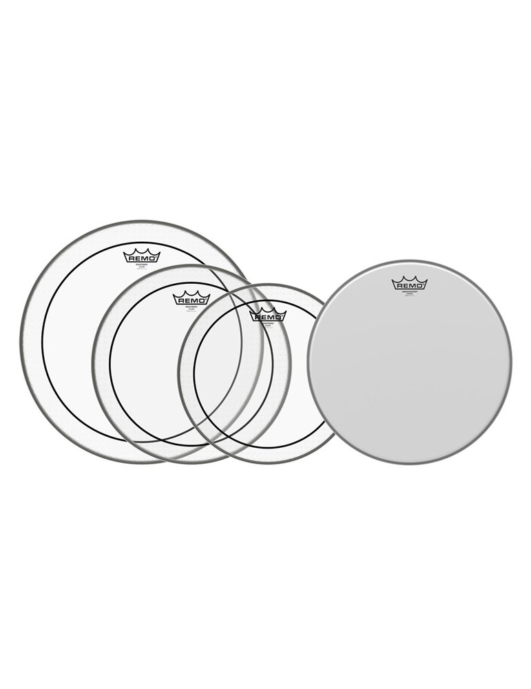 Parche Pro Pack Pinstripe transparent12", 13", 16" + 14" gratis