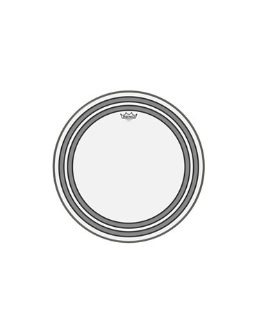 Parche Powersonic Transparente Bombo18" PW-1318-00