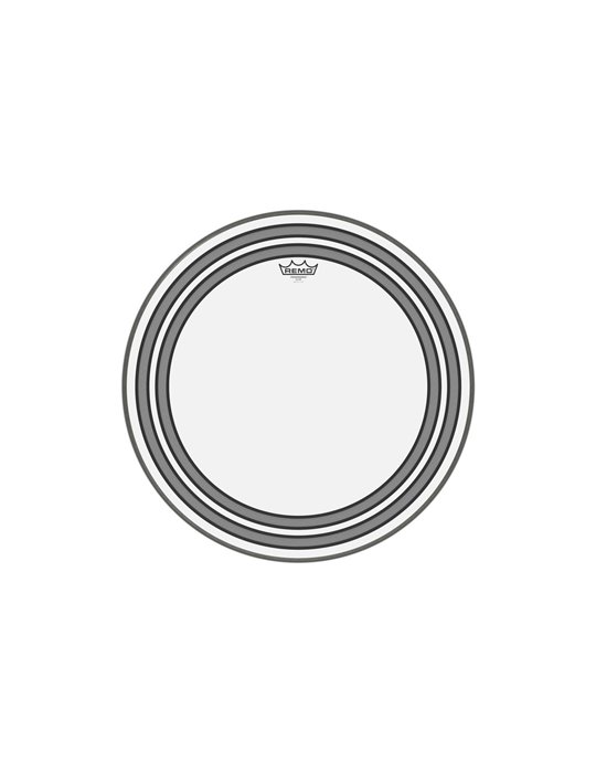 Parche Powersonic Transparente Bombo18" PW-1318-00