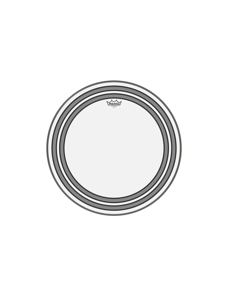 Parche Powersonic Transparente Bombo20" PW-1320-00