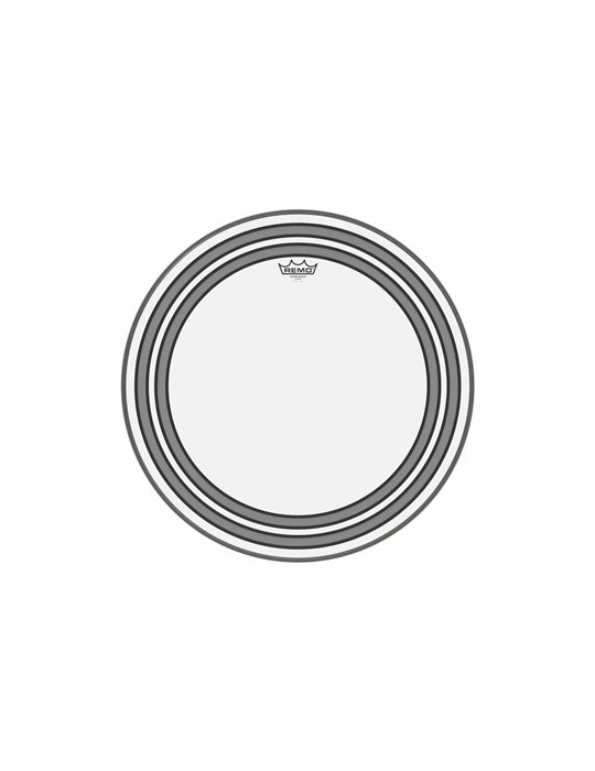 Parche Powersonic Transparente Bombo20" PW-1320-00