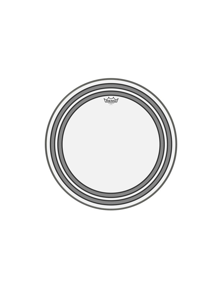 Parche Powersonic Transparente Bombo24" PW-1324-00